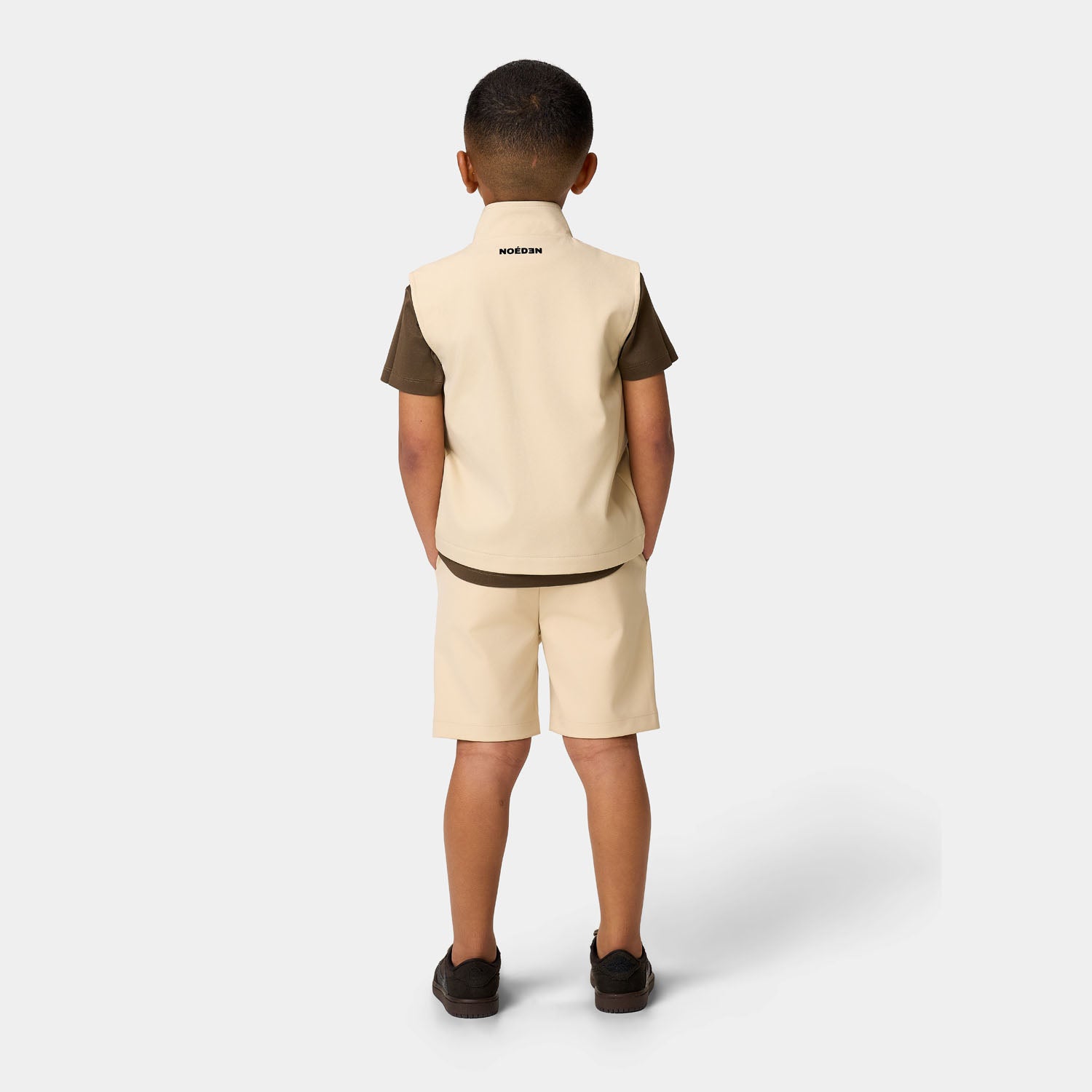 Ayden Bodywarmer Suit Ecru - Light Beige